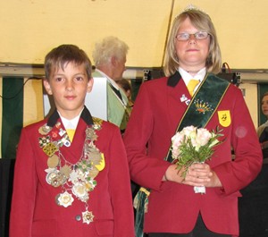 Kinderkönigspaar 2011 Hamm-Berge